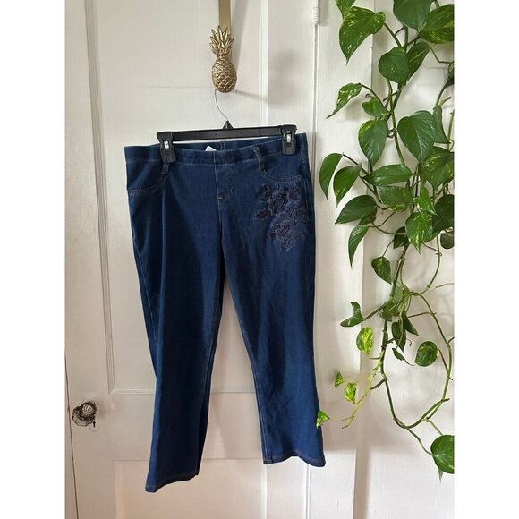 Mix it Women’s size Medium embroidered jeans - Picture 1 of 6